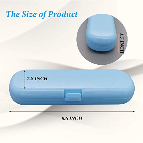 2 Pcs Electric Toothbrush Travel Case, Portable Travel Toothbrush Holder for ...