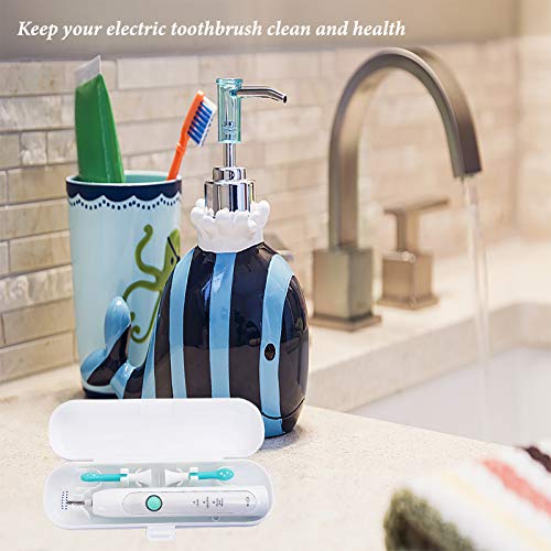2 Pcs Electric Toothbrush Travel Case, Portable Travel Toothbrush Holder for ...