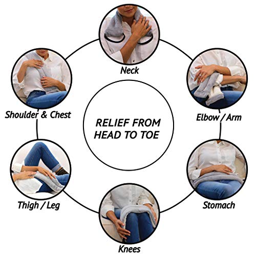 Heating Pad Solutions Versatile Buddy - Microwave Heating Pad for Cramps and ...