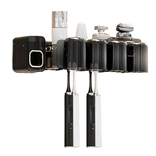 HPDEAR Multifunctional Toothbrush Holder and Automatic Toothpaste Dispenser S...