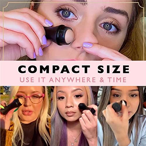 Oil-Absorbing Volcanic Roller, Portable and Reusable Oil-Resistant Facial Too...