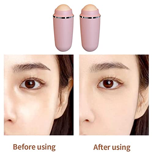 Oil Absorbing Volcanic Roller, Volcanic Stone Oil Absorbing Ball, Reusable Fa...