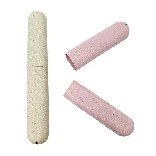 4 Pack Travel Toothbrush Holder Case, Portable Toothbrush Holder for Travel/C...