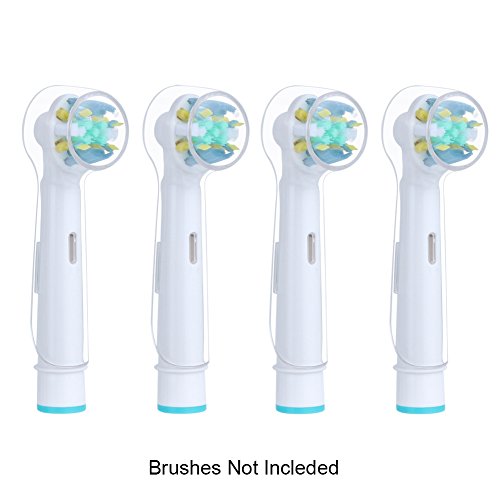6 Pack Cover for Protecting Oral-B Replacement Brush Heads Electric Toothbrus...