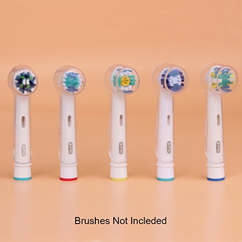 6 Pack Cover for Protecting Oral-B Replacement Brush Heads Electric Toothbrus...