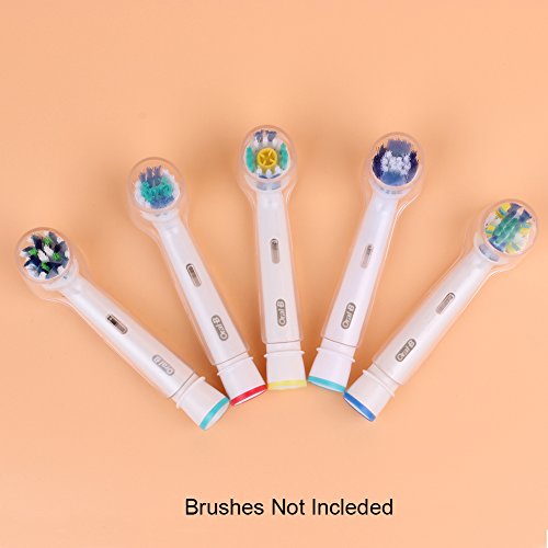 6 Pack Cover for Protecting Oral-B Replacement Brush Heads Electric Toothbrus...