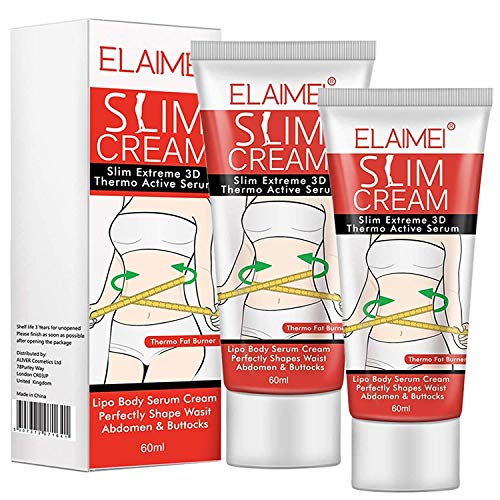Slimming Hot Cream 2 Pack, Hot Cream for Belly Fat, Fat Burning Cream, Anti-C...