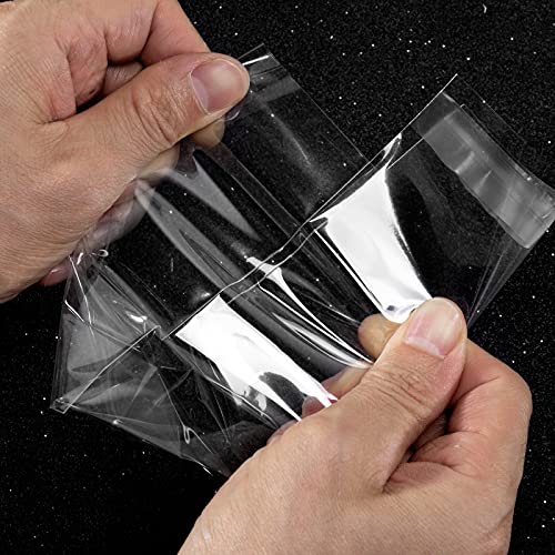 Crystal Clear Resealable Recloseable Cellophane/SelfSeal Bags for Bakery, Sna...