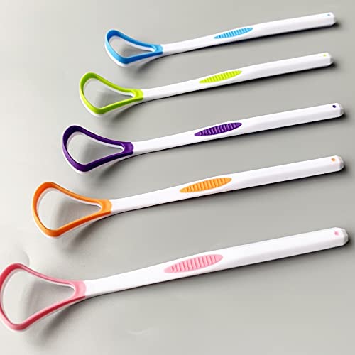Huaway Tongue Scraper Cleaner, Tongue Scraper Tongue Brush, Portable Tongue S...