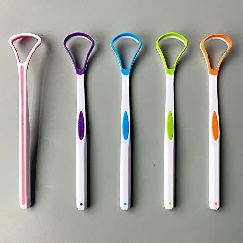 Huaway Tongue Scraper Cleaner, Tongue Scraper Tongue Brush, Portable Tongue S...