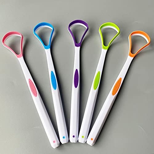 Huaway Tongue Scraper Cleaner, Tongue Scraper Tongue Brush, Portable Tongue S...