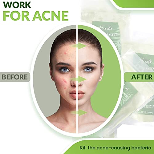 Huda Organics Qasil Powder| Somali Soap Leaf Natural Multi-purpose| Hair Sham...