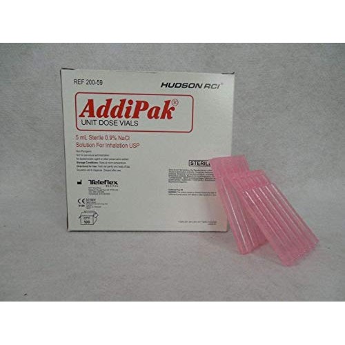 Addipak Sterile Saline Solution, 200-59 0.9% 5ML 100BX