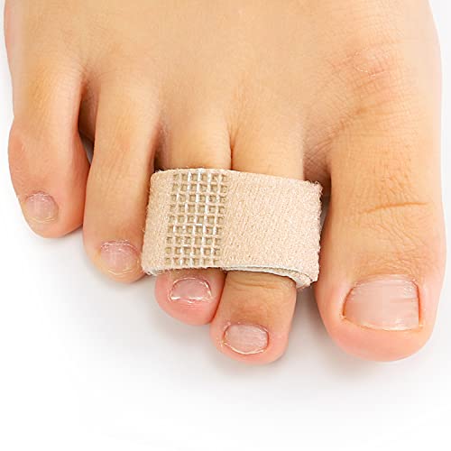 Toe Separators Buddy Wraps with Padding, 6Pieces Reusable Hammer Toe Spacer, ...
