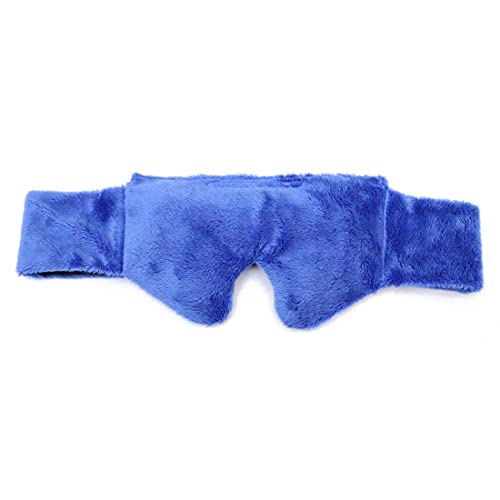 Huggaroo Gem - Super Plush Heated Eye Mask and Sleep Mask with Gel Ice Pack -...