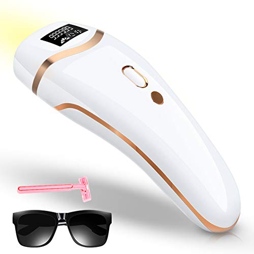 Huieter IPL Hair Removal Permanent Painless Laser Hair Remover Device for Wom...