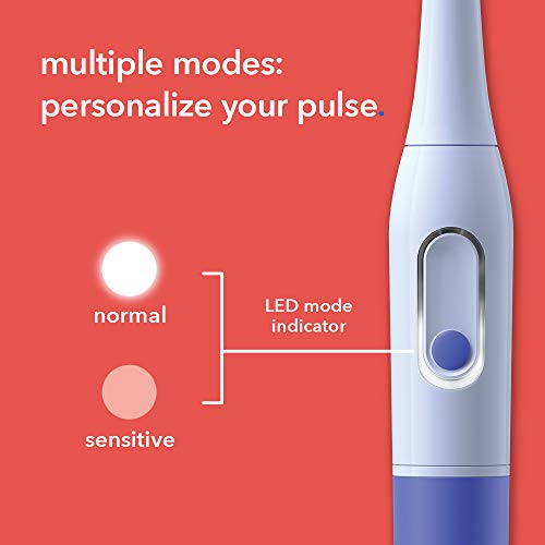 hum by Colgate Smart Battery Toothbrush Kit, Sonic Toothbrush with Travel Cas...