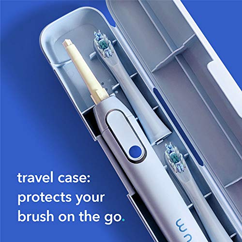 hum by Colgate Smart Battery Toothbrush Kit, Sonic Toothbrush with Travel Cas...