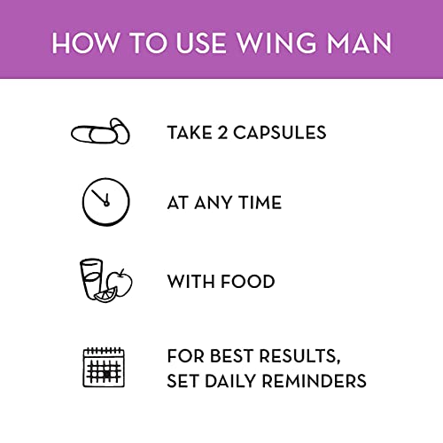 HUM Wing Man - Liver Detox Supplement with Milk Thistle, Dandelion & Artichok...