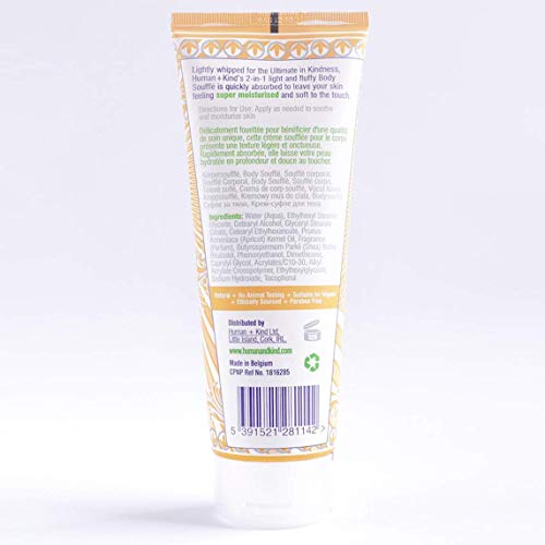 Human+Kind Body Souffle - Lightly Whipped Cream Moisturizer is Quickly Absorb...