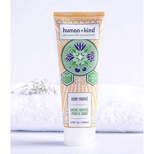Human+Kind Body Souffle - Lightly Whipped Cream Moisturizer is Quickly Absorb...
