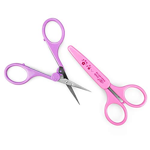 Humbee, Stainless Steel Hair Grooming and Trimming Scissors Set, For Facial H...