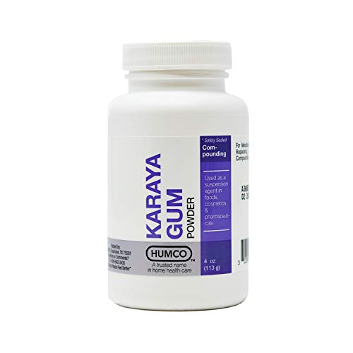 HUMCO 140194001 Karaya Gum NF Powder 4 oz, Shape