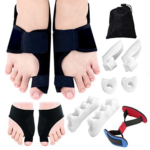 Bunion Corrector & Bunion Relief Protector Sleeves Kit-7 Pieces Set,Orthopedi...