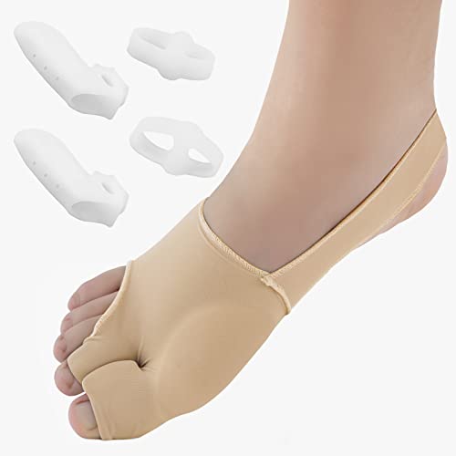 Huninpr Bunion Corrector & Bunion Relief Protector Sleeves Kit-3 Pack Set,Non...