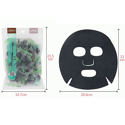 Facial Compressed Mask, Bamboo Charcoal Fiber, Compressed Compressed Mask Pap...