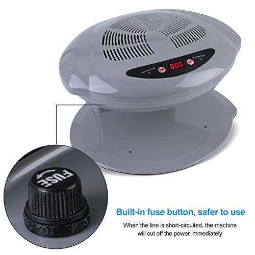 Nail Dryer, Hot & Cold Air Nail Polish Drying Nail Dryer Manicure Beauty/Beau...