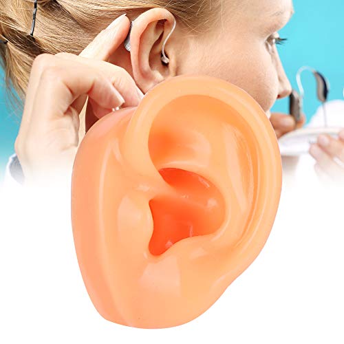 Silicone Right Ear Model, Silicone Right Acupuncture Ear Model For In Ear Hea...