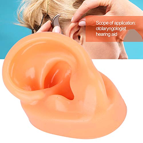 Silicone Right Ear Model, Silicone Right Acupuncture Ear Model For In Ear Hea...