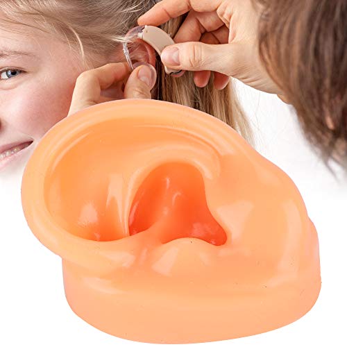 Silicone Right Ear Model, Silicone Right Acupuncture Ear Model For In Ear Hea...