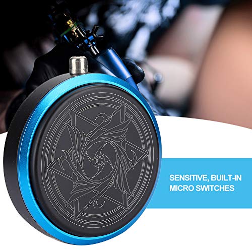 Tattoo Foot Pedal, 360° Tattoo Pedal Switch Round Tattoo Machine Foot Tempora...