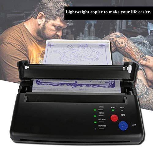 Tattoo Transfer Stencil Machine, Portable A5 A4 Paper Tattoo Transfer Stencil...