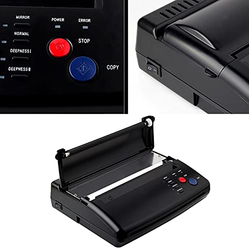 Tattoo Transfer Stencil Machine, Portable A5 A4 Paper Tattoo Transfer Stencil...