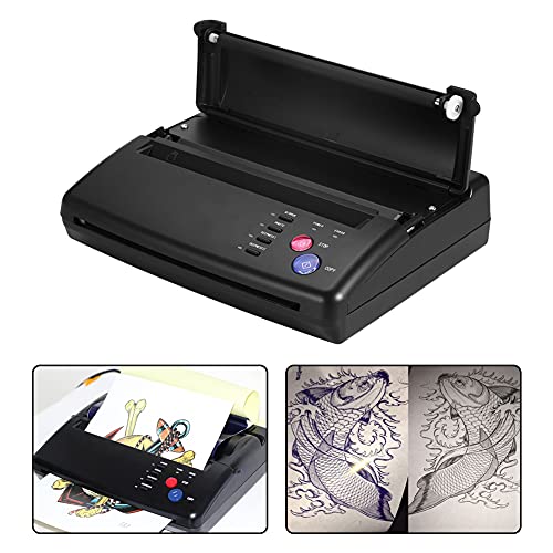 Tattoo Transfer Stencil Machine, Portable A5 A4 Paper Tattoo Transfer Stencil...
