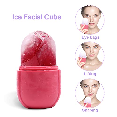 Ice Roller For Face, Eyes and Neck, Ice face Roller Skin Care Tools, Remove F...