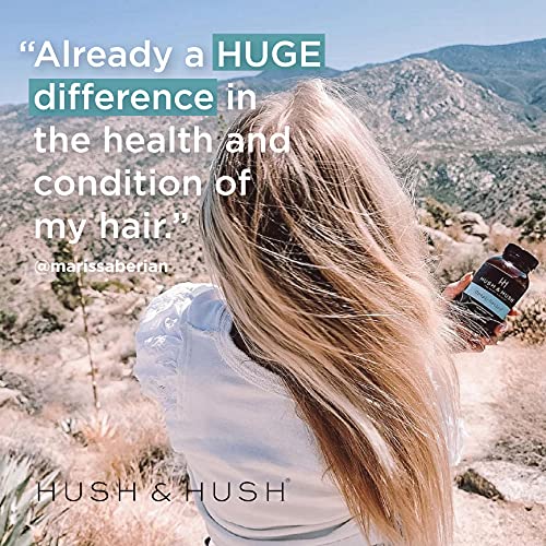 Hush & Hush DeeplyRooted Hair Supplement For Stronger, Healthier Hair - Colla...