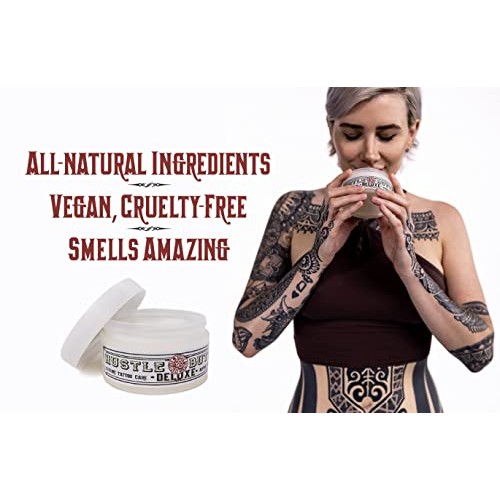 Hustle Butter Tattoo Aftercare 5oz Tattoo Cream, Helps Heal+ Protect New Tatt...