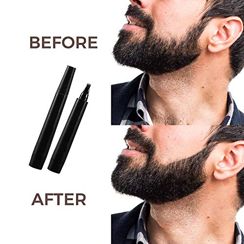 HWU Beard Pencil Filler for Men 2 Pack, Eyebrow Pen, Beard Filling Pen Kit, L...