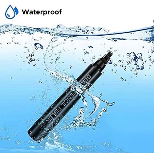 HWU Beard Pencil Filler for Men 2 Pack, Eyebrow Pen, Beard Filling Pen Kit, L...