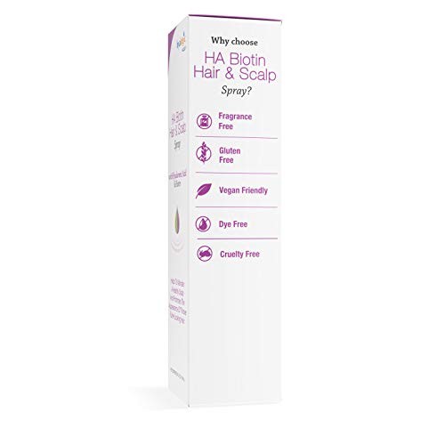 Hyalogic Biotin Hair Thickening Spray w/Hyaluronic Acid for Thinning Hair Tre...