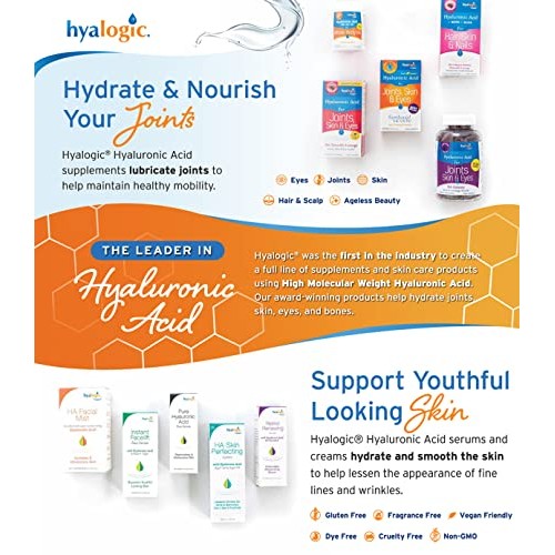 Hyalogic Biotin Hair Thickening Spray w/Hyaluronic Acid for Thinning Hair Tre...