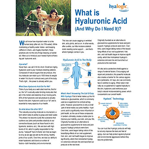 Hyalogic HylaTears Lubricant Eye Drops | Hyaluronic Acid Dry Eye Relief Lubri...