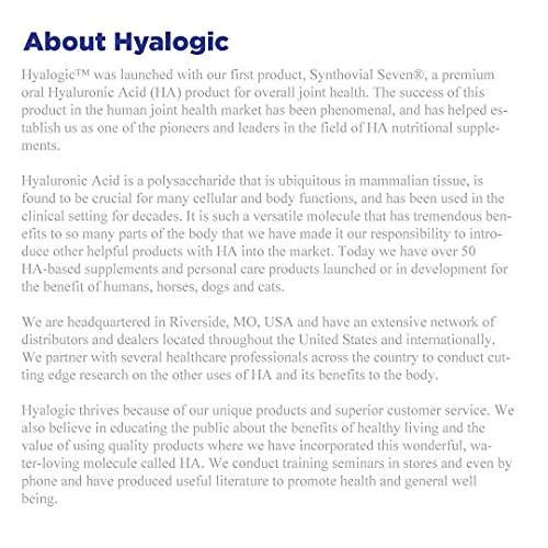 Hyalogic SPA Facial Toner with Witch Hazel, Hyaluronic Acid & Aloe Vera- Alco...