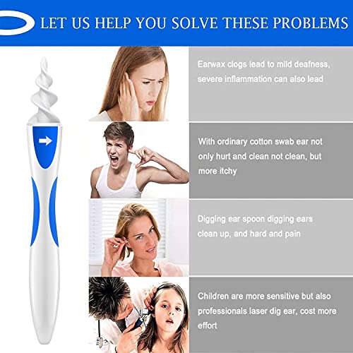 New Upgrade QGrips Ear Wax Remover Ear Wax Removal Tool Ear Pick Q-Grips Ear ...