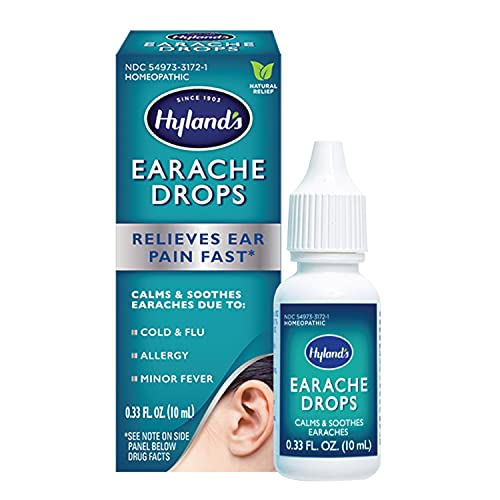 Ear Drops for Swimmers Ear and Allergy Relief for Kids and Adults by Hyland's...