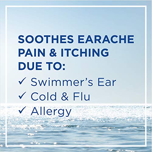 Ear Drops for Swimmers Ear, Hyland's Earache Drops for clogged ears, (3-Pack)